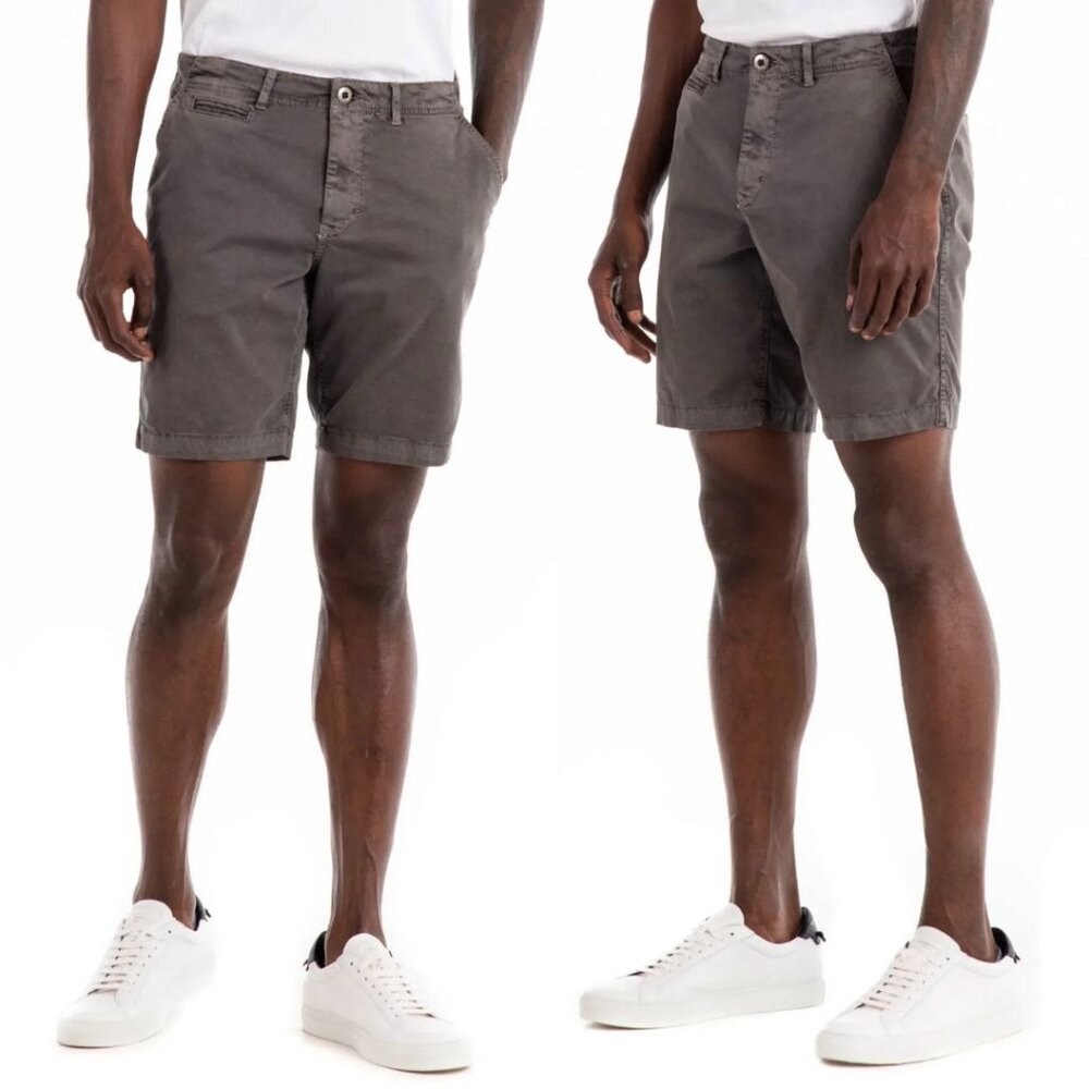 NWT! Original Paperbacks - Walden Chino Shorts 9" Inseam | Gray Charcoal | 33